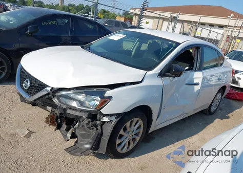 2019 Nissan Sentra Sv z USA, uszkodzony, nr VIN 3N1AB7AP2KY422365